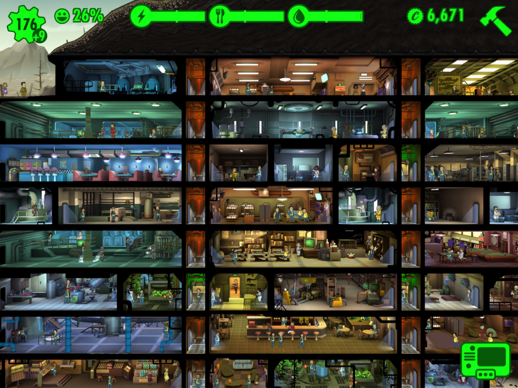 fallout shelter vault layout ideas